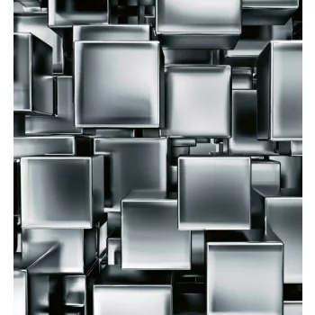   METAL CUBES fotótapéta, poszter, vlies alapanyag, 225x250 cm
