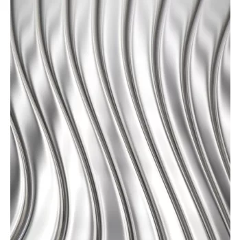   METAL STRIPS fotótapéta, poszter, vlies alapanyag, 225x250 cm