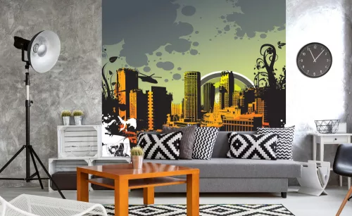 CITY fotótapéta, poszter, vlies alapanyag, 225x250 cm