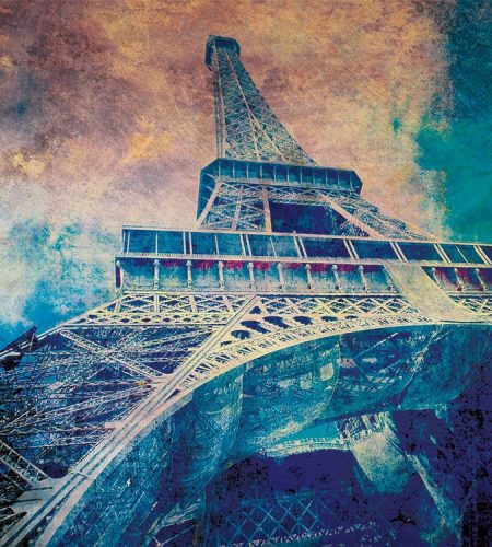 Eiffel Torony fotótapéta, poszter, vlies alapanyag, 225x250 cm