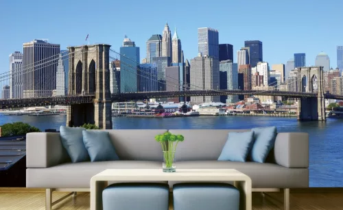 BROOKLYN BRIDGE fotótapéta, poszter, vlies alapanyag, 375x250 cm