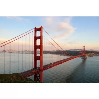   GOLDEN GATE fotótapéta, poszter, vlies alapanyag, 375x250 cm