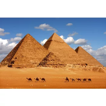   EGYPT PYRAMID fotótapéta, poszter, vlies alapanyag, 375x250 cm