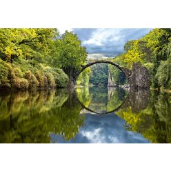   ARCH BRIDGE fotótapéta, poszter, vlies alapanyag, 375x250 cm