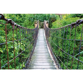   FOOTBRIDGE fotótapéta, poszter, vlies alapanyag, 375x250 cm