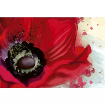 POPPY fotótapéta, poszter, vlies alapanyag, 375x250 cm