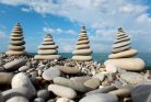 STACK OF STONES fotótapéta, poszter, vlies alapanyag, 375x250 cm