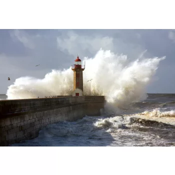   LIGHTHOUSE fotótapéta, poszter, vlies alapanyag, 375x250 cm
