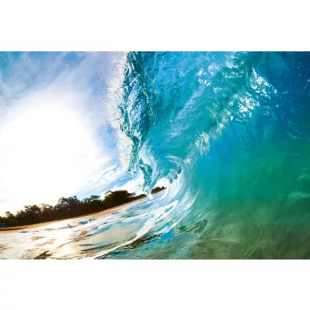   OCEAN WAVE fotótapéta, poszter, vlies alapanyag, 375x250 cm