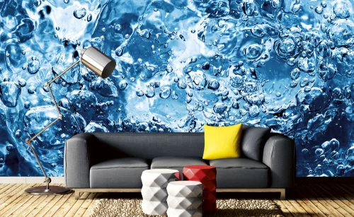 SPARKLING WATER fotótapéta, poszter, vlies alapanyag, 375x250 cm