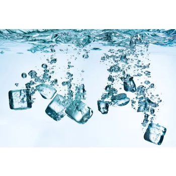 ICE CUBES fotótapéta, poszter, vlies alapanyag, 375x250 cm