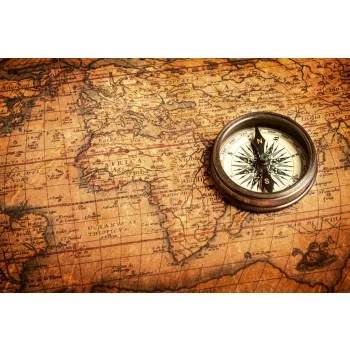 COMPASS fotótapéta, poszter, vlies alapanyag, 375x250 cm