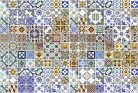 PORTUGAL TILES fotótapéta, poszter, vlies alapanyag, 375x250 cm