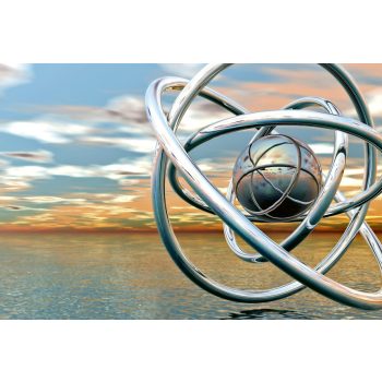   ABSTRACT BALLS fotótapéta, poszter, vlies alapanyag, 375x250 cm