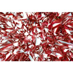   RED CRYSTAL fotótapéta, poszter, vlies alapanyag, 375x250 cm