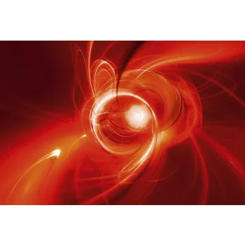   RED ABSTRACT fotótapéta, poszter, vlies alapanyag, 375x250 cm