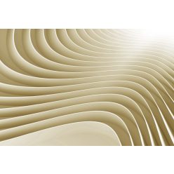   BEIGE RIPPLE fotótapéta, poszter, vlies alapanyag, 375x250 cm