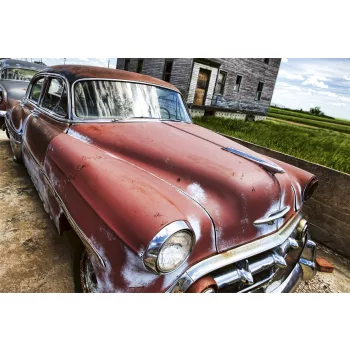   VETERAN CAR fotótapéta, poszter, vlies alapanyag, 375x250 cm