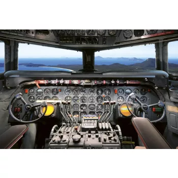   COCKPIT VIEW fotótapéta, poszter, vlies alapanyag, 375x250 cm