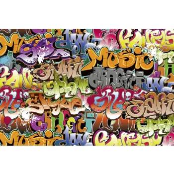   GRAFFITI ART fotótapéta, poszter, vlies alapanyag, 375x250 cm
