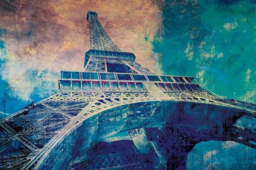 Eiffel Torony fotótapéta, poszter, vlies alapanyag, 375x250 cm