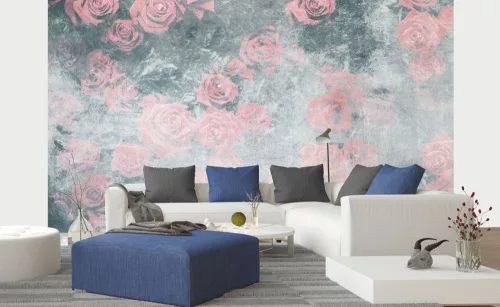 Rózsák fotótapéta, poszter, vlies alapanyag, 375x250 cm