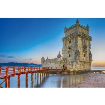 Vlies Fotótapéta - Belem tower - 375x250 cm