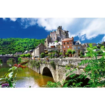 Vlies Fotótapéta - Estaing France - 375x250 cm