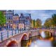Vlies Fotótapéta - Amsterdam cityscape - 375x250 cm