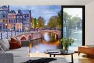 Vlies Fotótapéta - Amsterdam cityscape - 375x250 cm