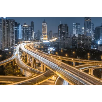 Vlies Fotótapéta - Shanghai - 375x250 cm