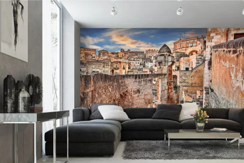 MATERA BASILICATA fotótapéta, poszter, vlies alapanyag, 375x250 cm