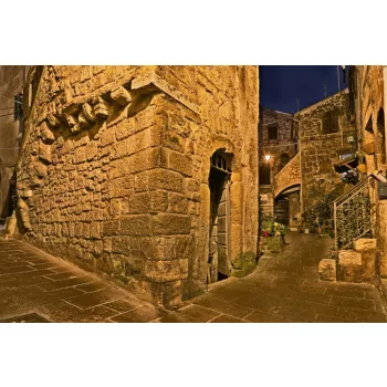 Vlies Fotótapéta - Medieval town - 375x250 cm