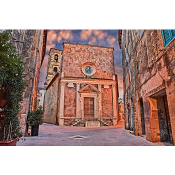   Vlies Fotótapéta - Church of Santa Maria and San Rocco - 375x250 cm