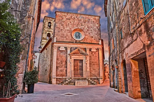 Vlies Fotótapéta - Church of Santa Maria and San Rocco - 375x250 cm