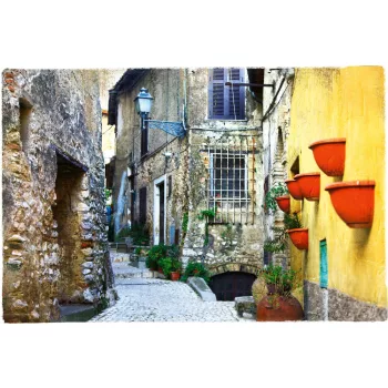 Vlies Fotótapéta - Italian village - 375x250 cm