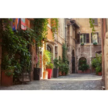 Vlies Fotótapéta - Roman street - 375x250 cm