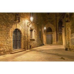   GOTHIC QUARTER BARCELONA fotótapéta, poszter, vlies alapanyag, 375x250 cm