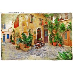 Vlies Fotótapéta - Old greek street - 375x250 cm