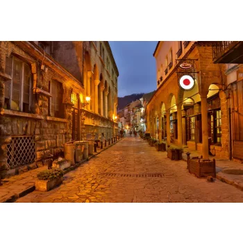   Vlies Fotótapéta - Old historical city, Bulgaria - 375x250 cm