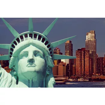 Vlies Fotótapéta - Statue of Liberty - 375x250 cm
