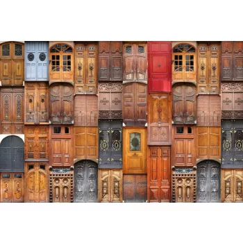 Vlies Fotótapéta - Doors from Valencia - 375x250 cm