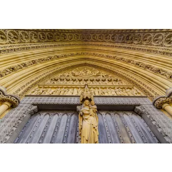 Vlies Fotótapéta - Westminster Abbey  - 375x250 cm
