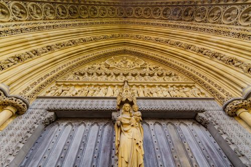 Vlies Fotótapéta - Westminster Abbey  - 375x250 cm
