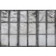 Vlies Fotótapéta - Wood sheet metal doors - 375x250 cm