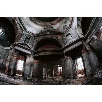 Vlies Fotótapéta - Old gothic church - 375x250 cm