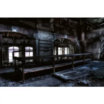 Vlies Fotótapéta - Electical factory - 375x250 cm
