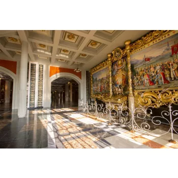   Vlies Fotótapéta - Basilica of Our Lady of Lichen - 375x250 cm