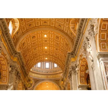   Vlies Fotótapéta - Saint Peter's Basilica, Vatican - 375x250 cm