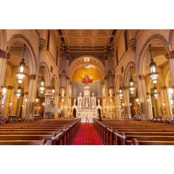   Vlies Fotótapéta - Saints Peter and Paul Church in San Francisco  - 375x250 cm